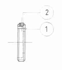 Stellring - Vormontage E 100 137